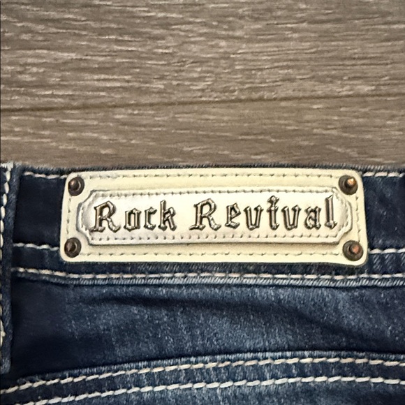 Rock Revival Women's Dark Blue Skinny Jeans - Picture 9 of 9